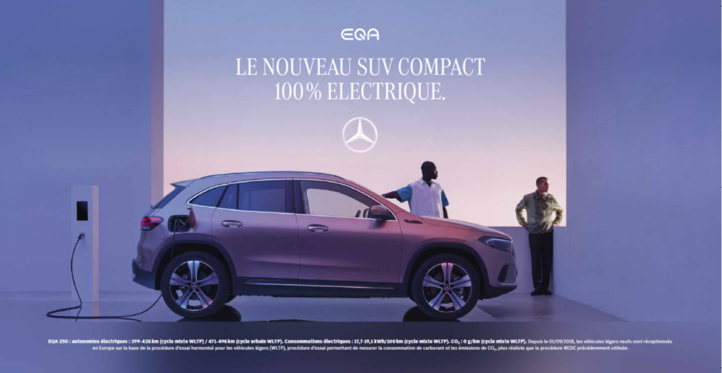 nouvel EQA Mercedes-Benz chez Groupe lg