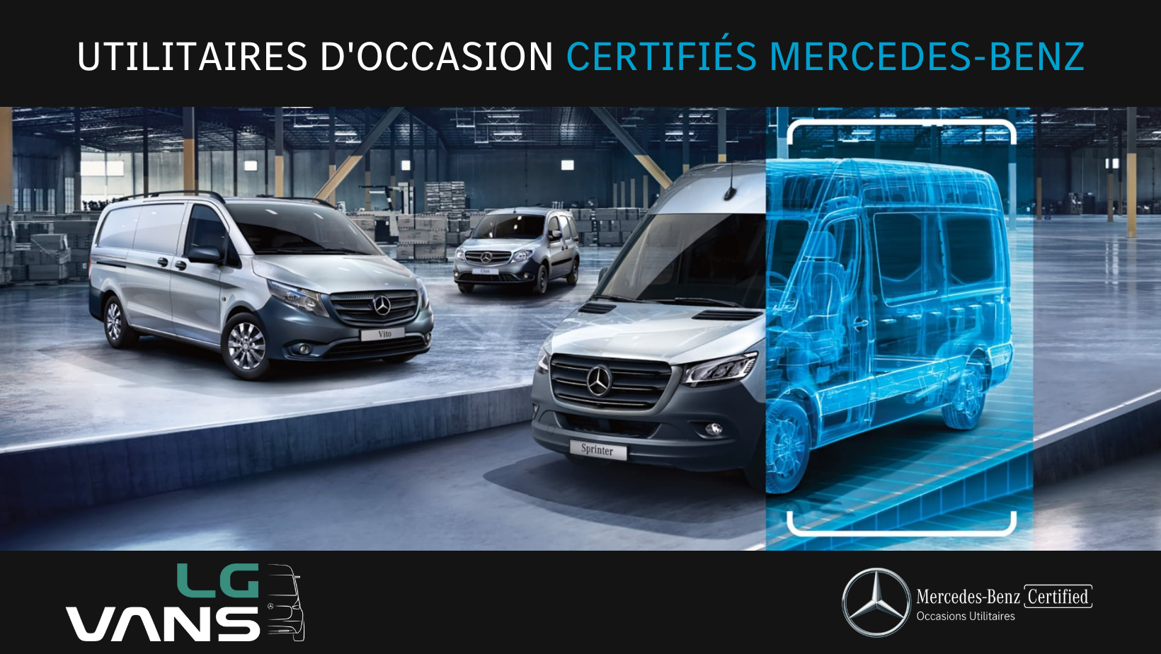 Utilitaires d’occasion Certifiés Mercedes-Benz