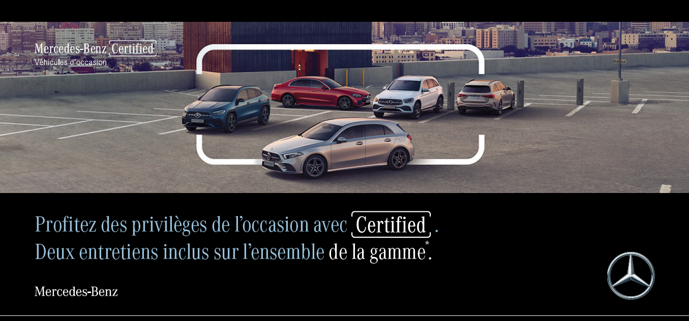Profitez des privilèges de l’occasion avec Certified !