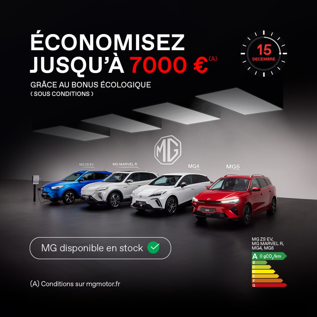 MG Motor ambitionne plus de 20 000 livraisons en France en 2023
