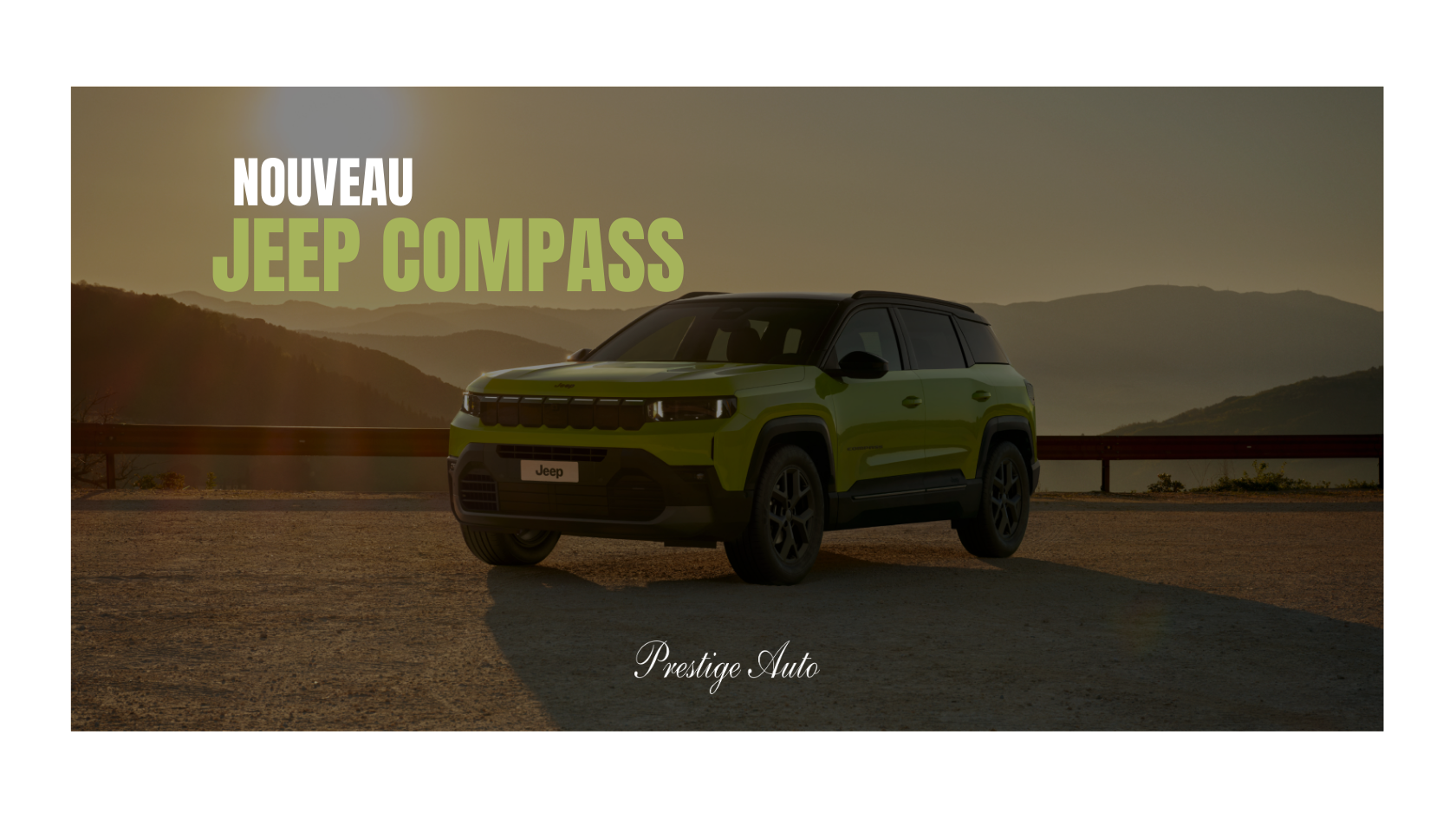 Venez découvrir la dernière nouveauté Jeep