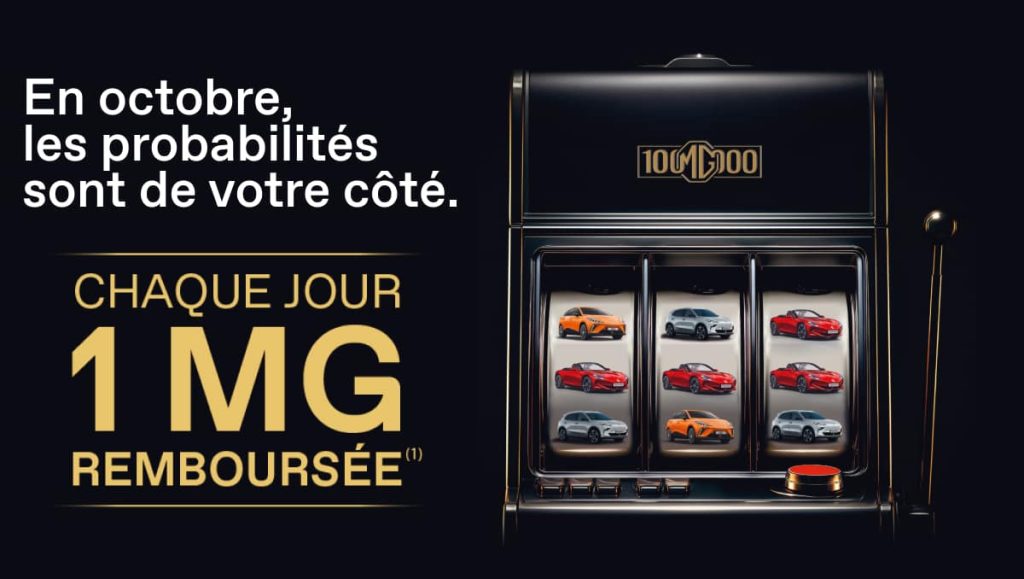 MG Motor Narbonne gagnants jeu national MG100K