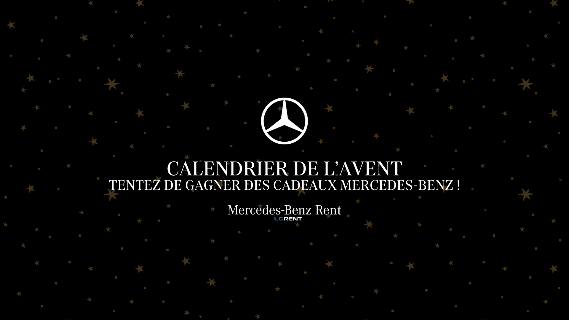 Le Groupe LG lance son Calendrier de l’Avent Mercedes-Benz Rent : 13 jours de surprises sur Instagram