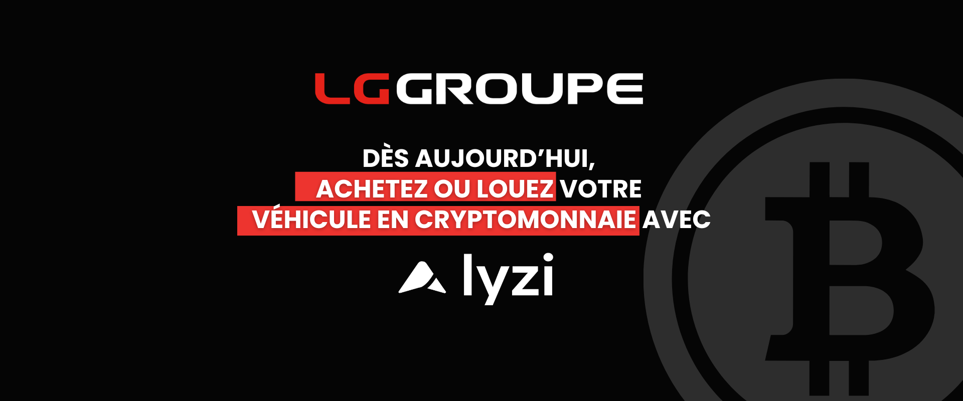 Payer en cryptomonnaie dans le Groupe LG