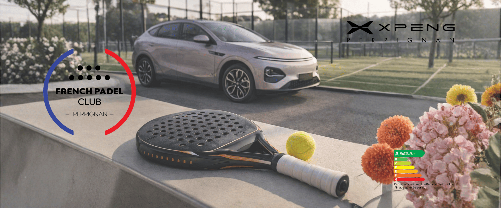XPENG Perpignan devient partenaire du French Padel Club Perpignan