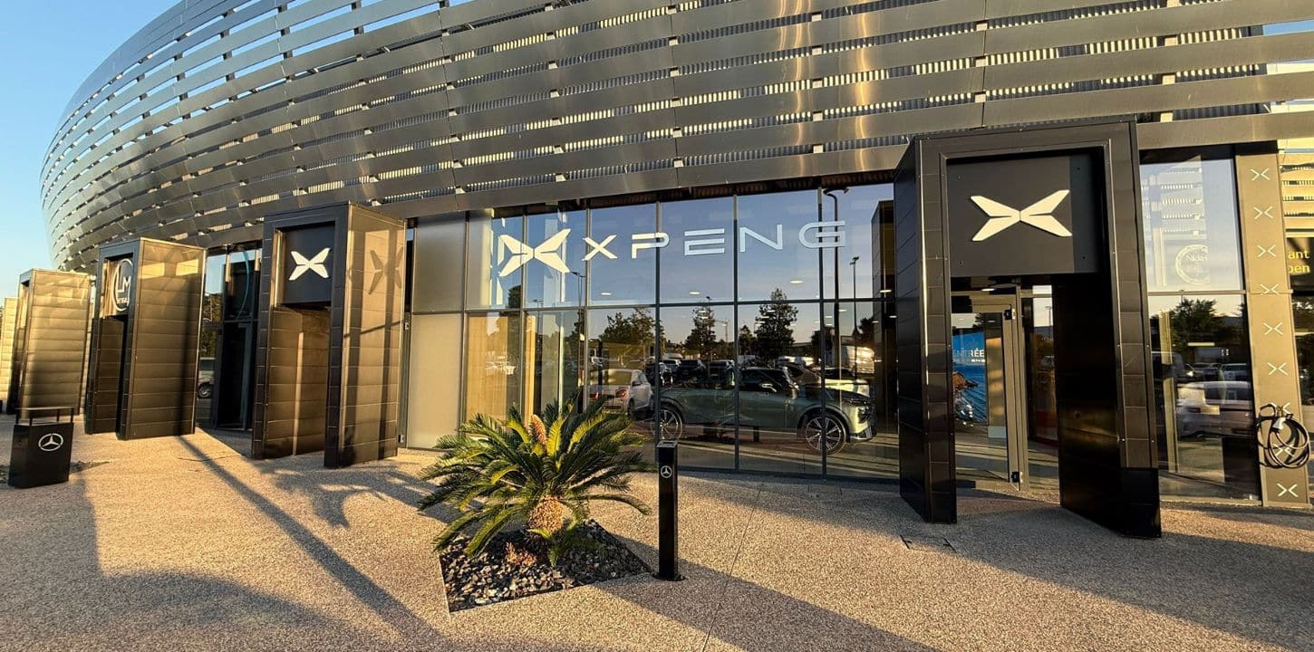 Concession XPENG Perpignan — vue principale
