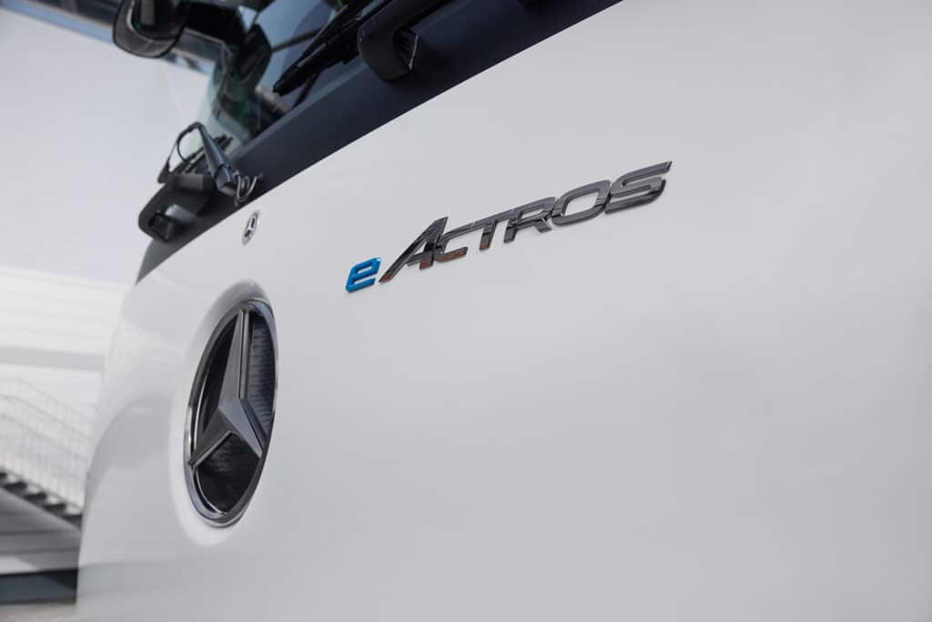 Camion électrique Mercedes-Benz eActros 600