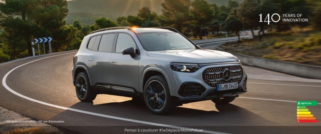 Mercedes-Benz GLB électrique 2026
