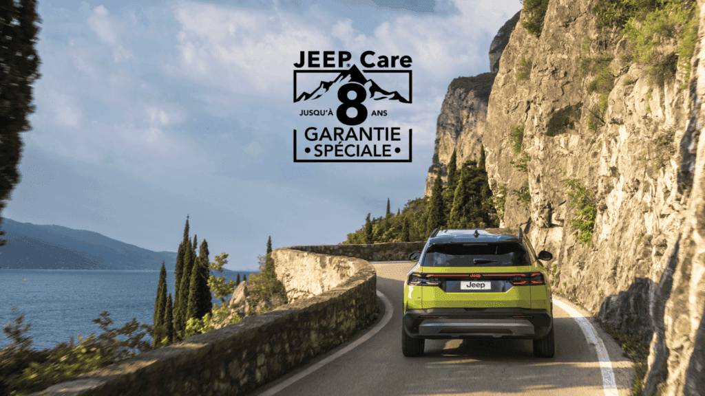 Jeep Care — garantie spéciale Jeep