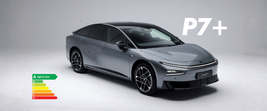 XPENG P7, fastback électrique premium