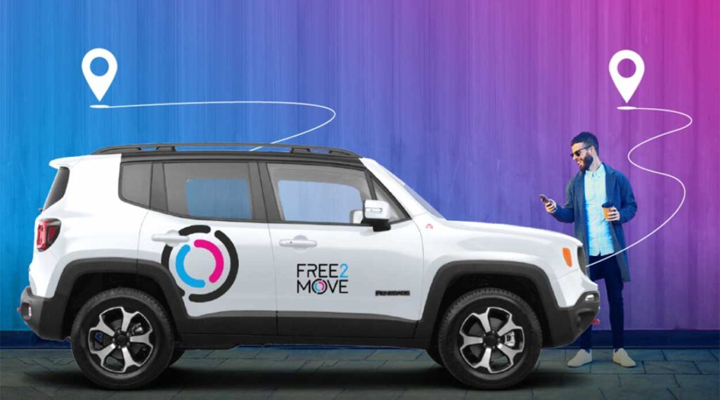 Jeep en autopartage Free2move