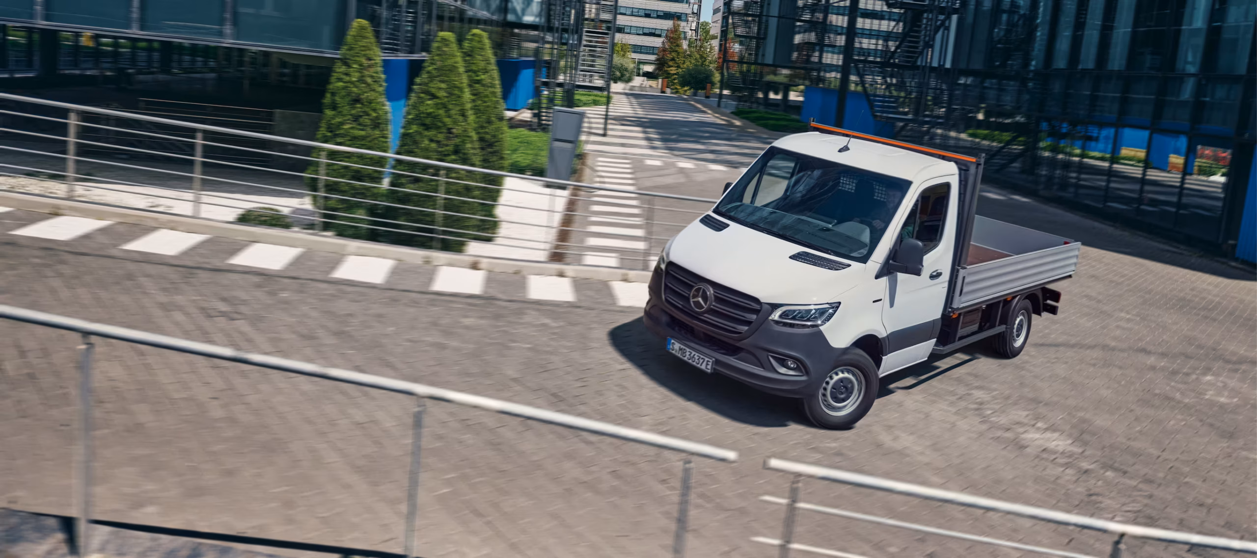 eSprinter Châssis Cabine : le grand utilitaire électrique sur mesure